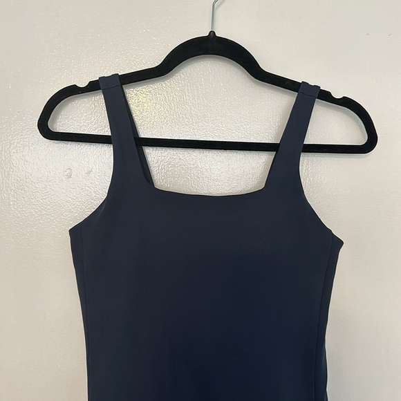 The Girlfriend Collective Navy Blue Athletic Sport Dress Size Small - Picture 2 of 4